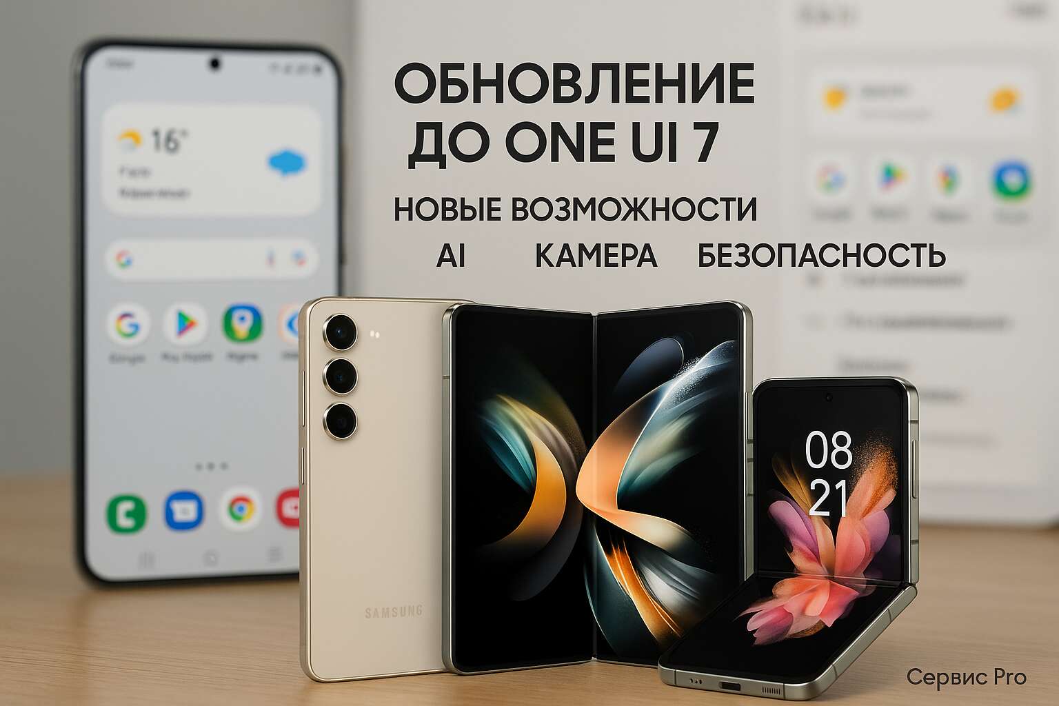 Обновление One UI 7: Все новинки, телефоны и секреты, которые вам нужно знать!