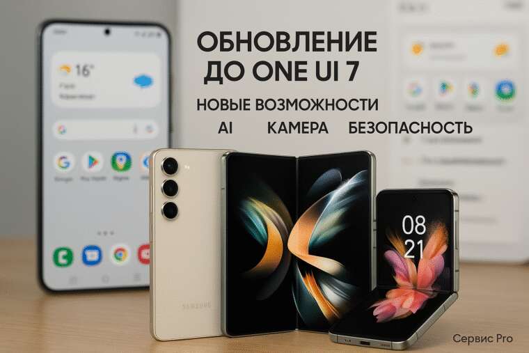 Обновление One UI 7: Все новинки, телефоны и секреты, которые вам нужно знать!