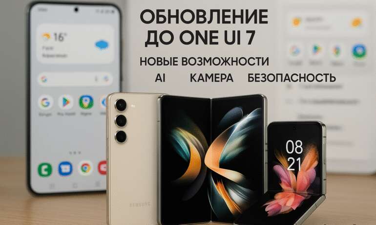 Обновление One UI 7: Все новинки, телефоны и секреты, которые вам нужно знать!