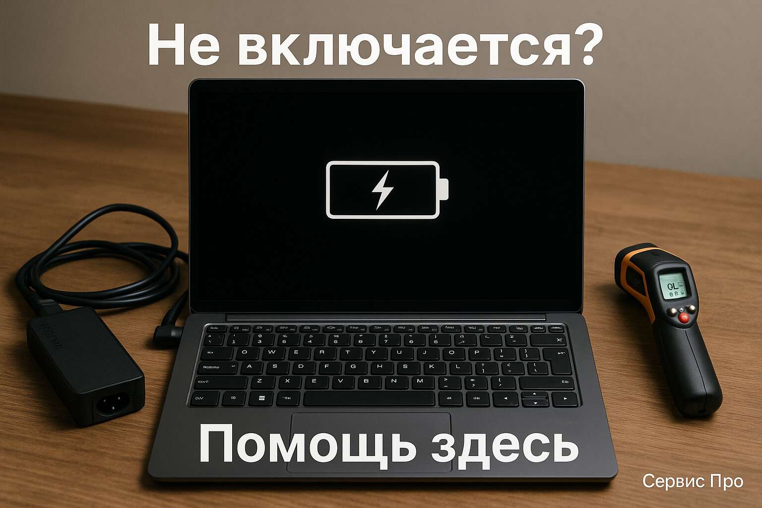 Как быстро вернуть ноутбук к жизни: 10 шагов, если он не включается!
