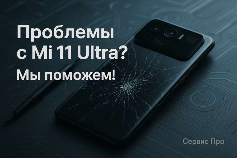 Ремонт Xiaomi Mi11 Ultra в Гомеле