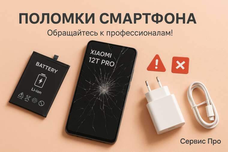 Ремонт Xiaomi 12T Pro в Гомеле