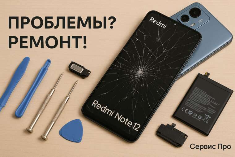 Ремонт Xiaomi Redmi Note 12 в Гомеле