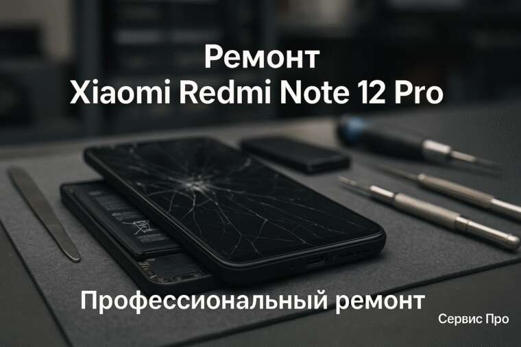 Ремонт Xiaomi Redmi Note 12 Pro в Гомеле