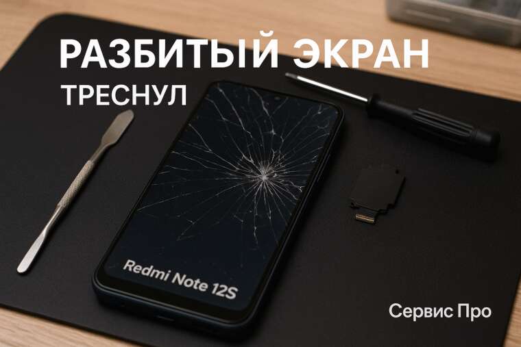 Ремонт Xiaomi Redmi Note 12S в Гомеле