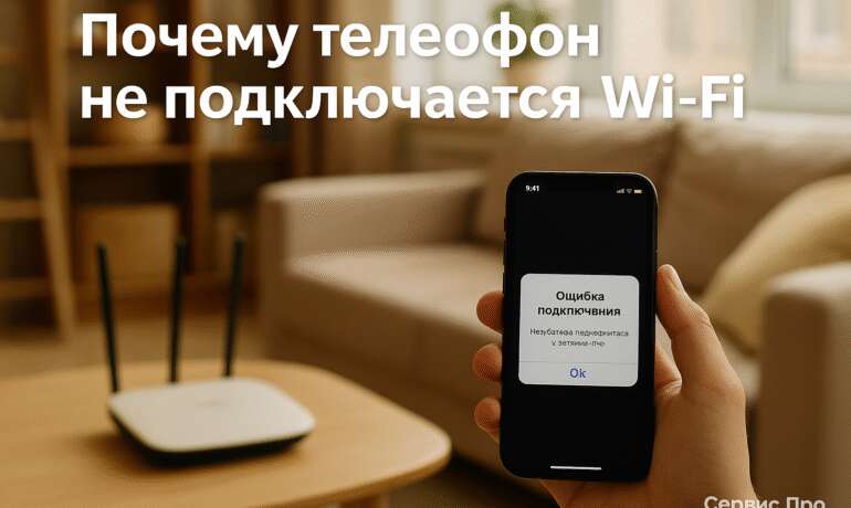 Как быстро решить проблему: телефон не подключается к Wi-Fi — 10 эффективных решений