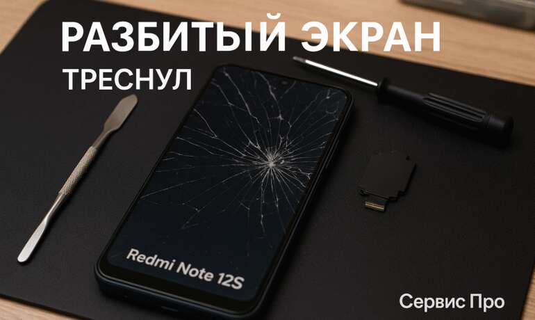 Ремонт Xiaomi Redmi Note 12S в Гомеле