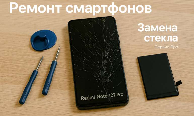 Ремонт Xiaomi Redmi Note 12T Pro в Гомеле