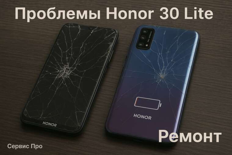 Ремонт Honor 30 Lite в Гомеле