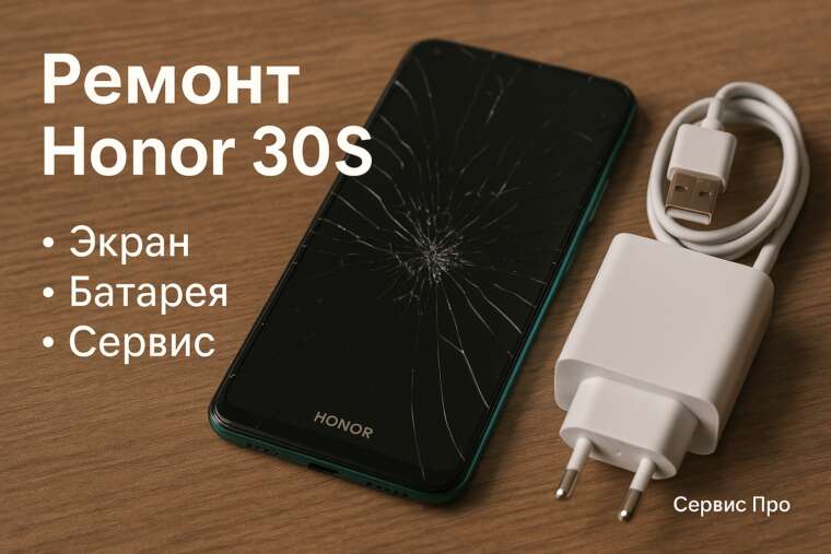 Ремонт Honor 30S в Гомеле