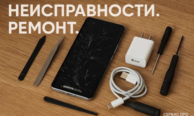 Ремонт Honor 50 Pro в Гомеле