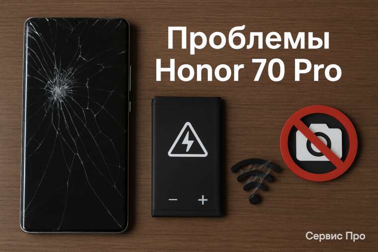 Ремонт Honor 70 Pro в Гомеле