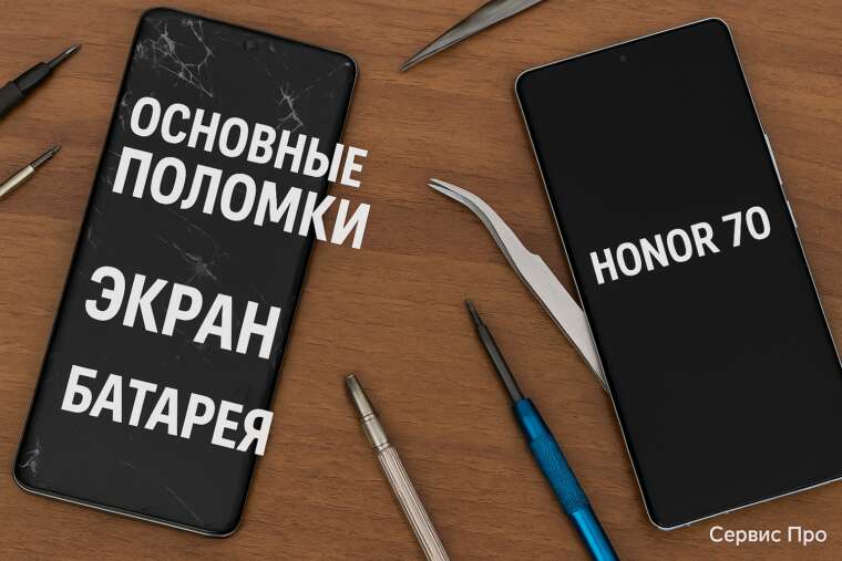 Ремонт Honor 70 в Гомеле