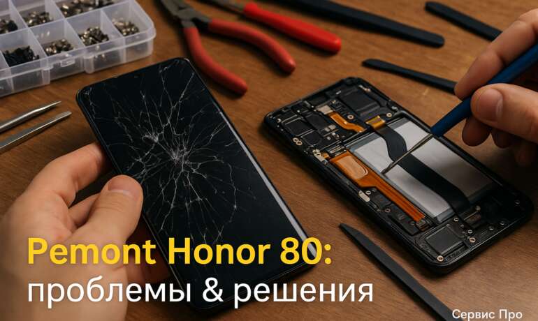 Ремонт Honor 80 в Гомеле