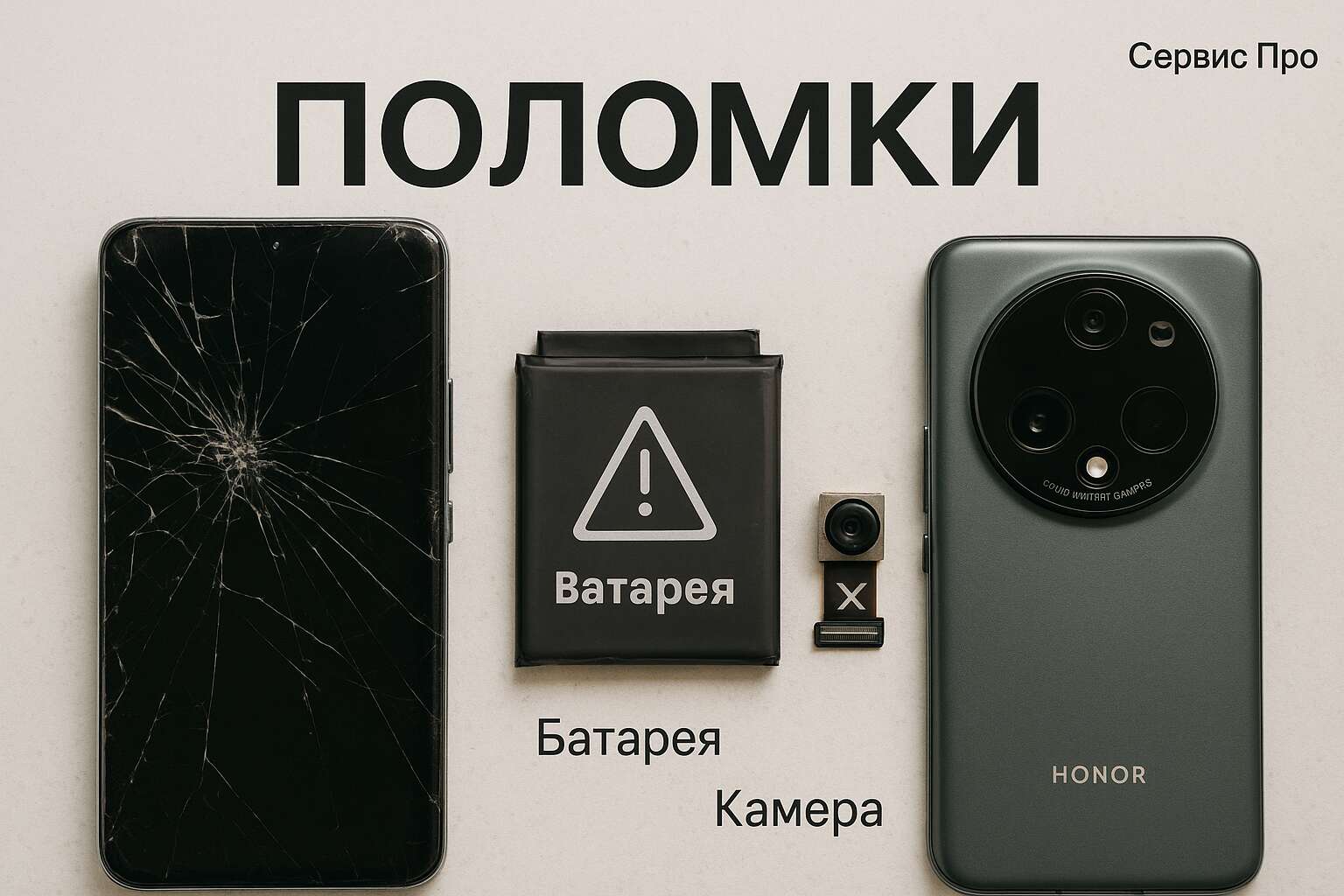 Ремонт Honor Magic 5 Pro в Гомеле