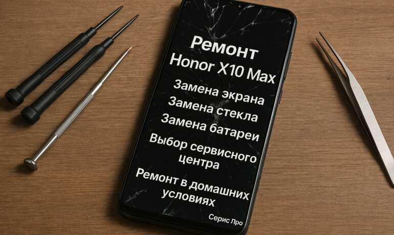 Ремонт Honor X10 Max в Гомеле