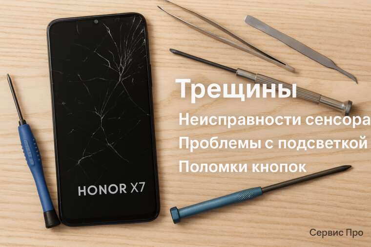 Ремонт Honor X7 в Гомеле
