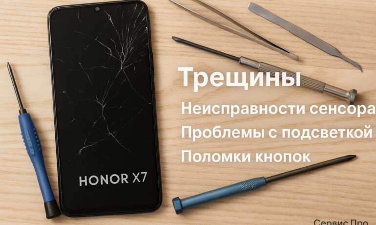Ремонт Honor X7 в Гомеле