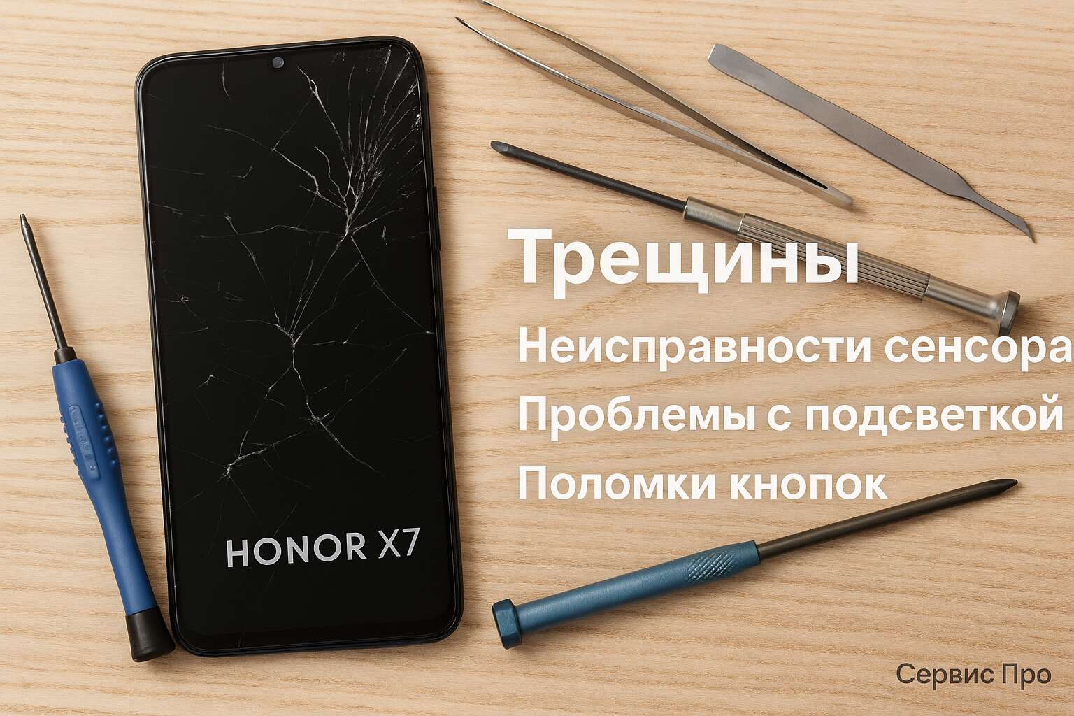 Ремонт Honor X7 в Гомеле