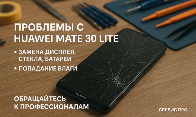 Ремонт Huawei Mate 30 Lite в Гомеле