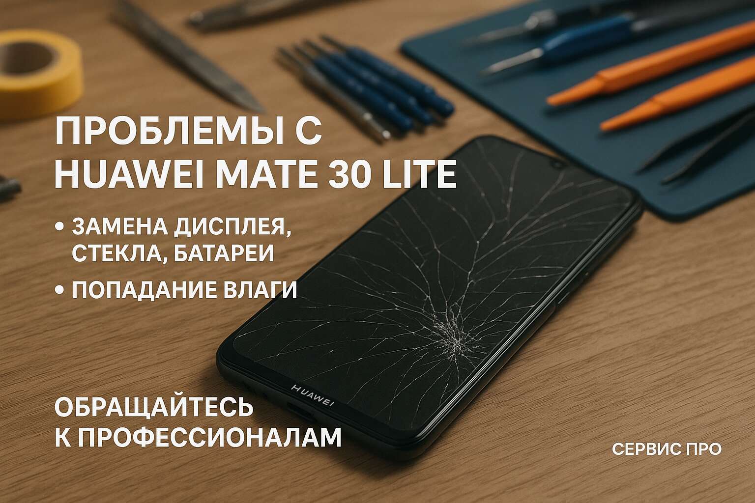 Ремонт Huawei Mate 30 Lite в Гомеле