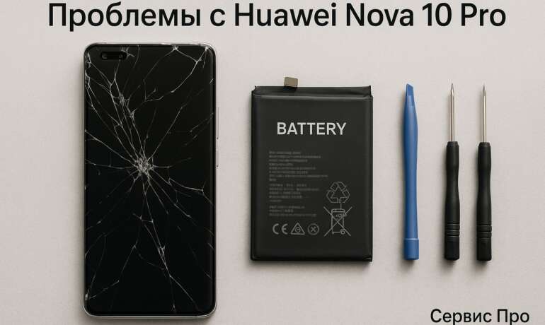 Ремонт Huawei Nova 10 Pro в Гомеле