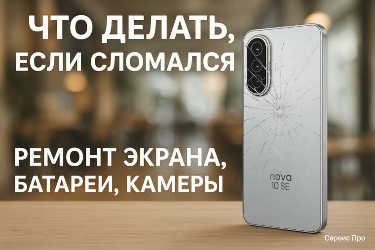 Ремонт Huawei Nova 10 SE в Гомеле