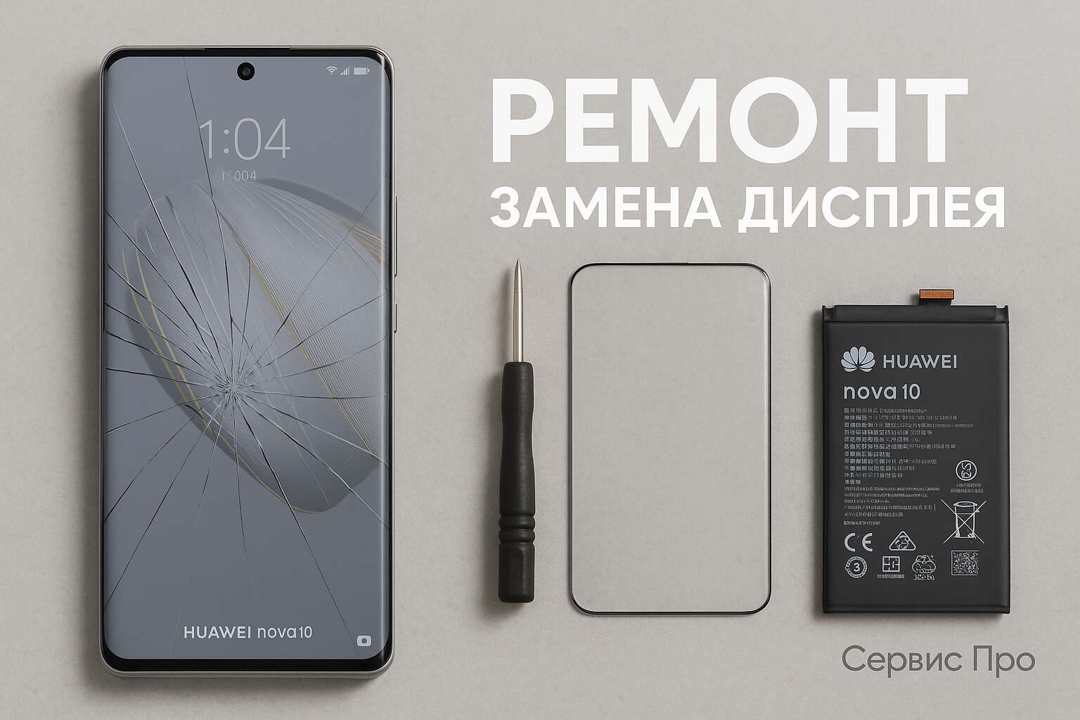 Ремонт Huawei Nova 10 в Гомеле