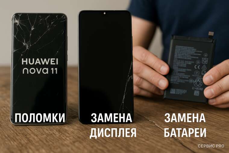 Ремонт Huawei Nova 11 в Гомеле