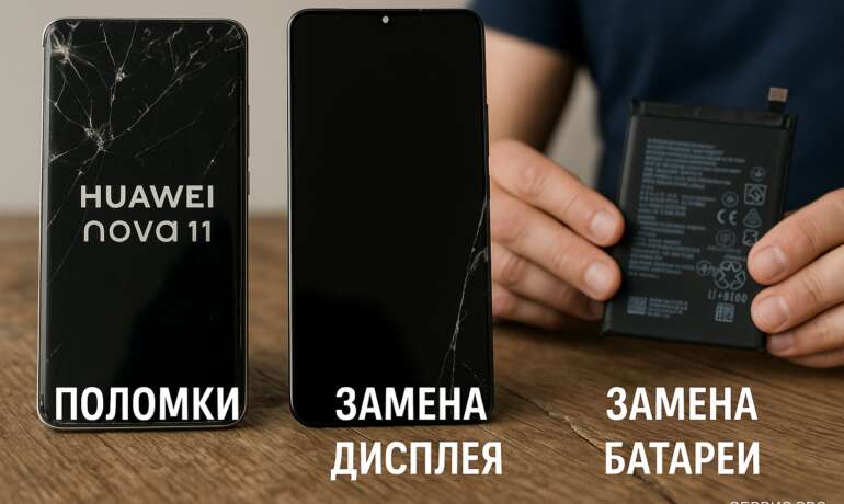 Ремонт Huawei Nova 11 в Гомеле