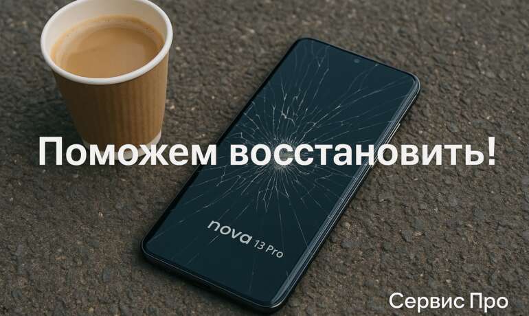 Ремонт Huawei Nova 13 Pro в Гомеле