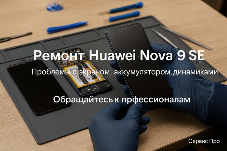 Ремонт Huawei Nova 9 SE в Гомеле