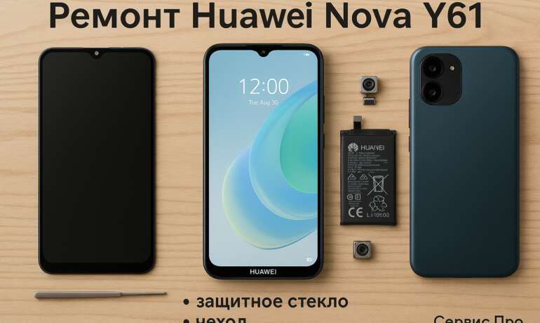 Ремонт Huawei Nova Y61 в Гомеле