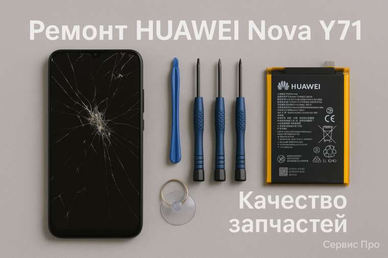 Ремонт Huawei Nova Y71 в Гомеле