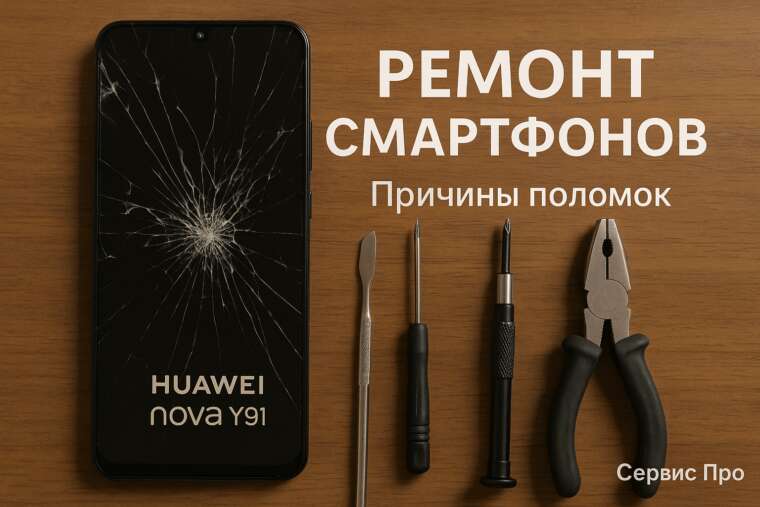 Ремонт Huawei Nova Y91 в Гомеле