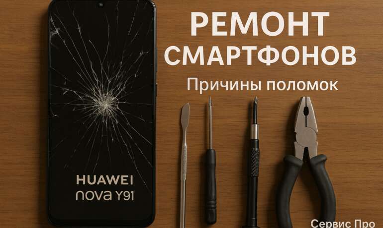 Ремонт Huawei Nova Y91 в Гомеле