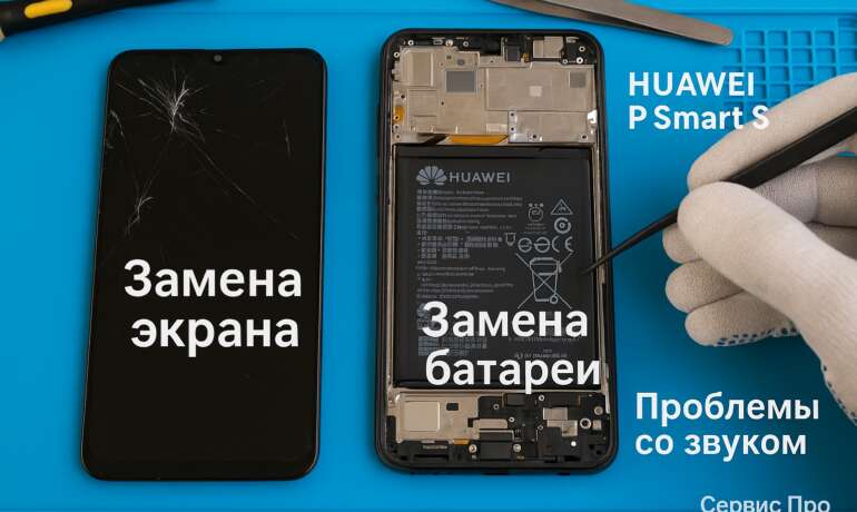 Ремонт Huawei P Smart S в Гомеле