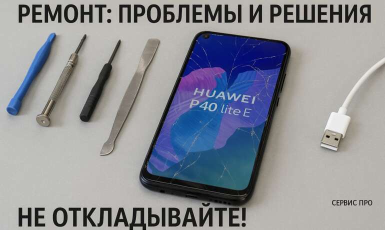 Ремонт Huawei P40 Lite E в Гомеле