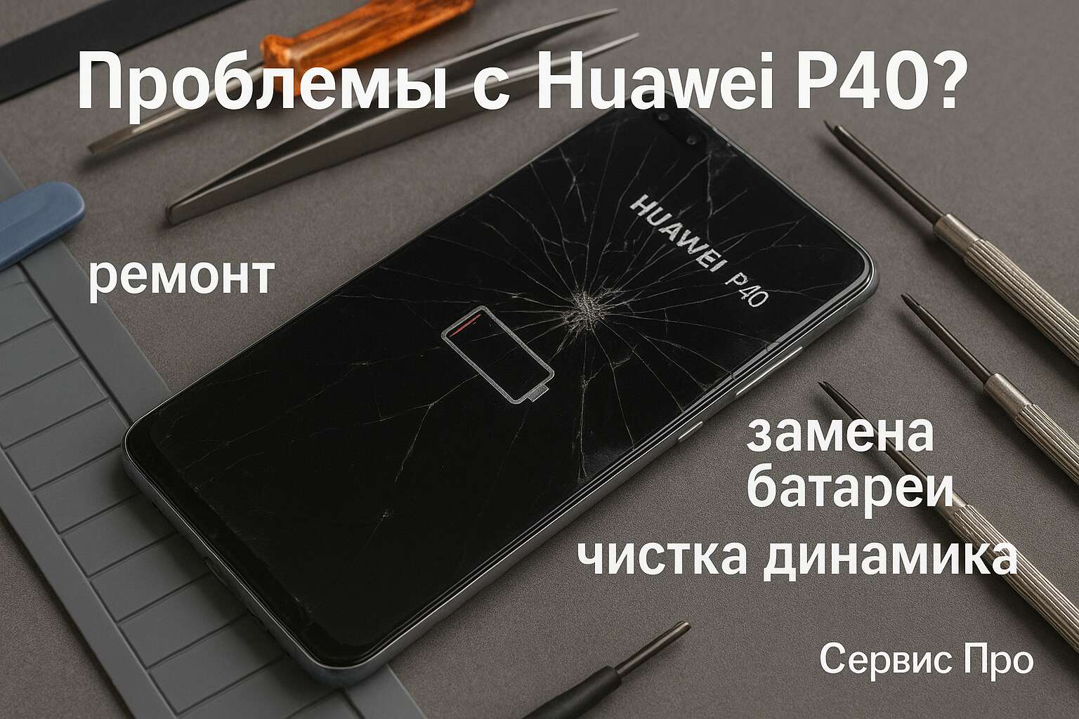 Ремонт Huawei P40 в Гомеле