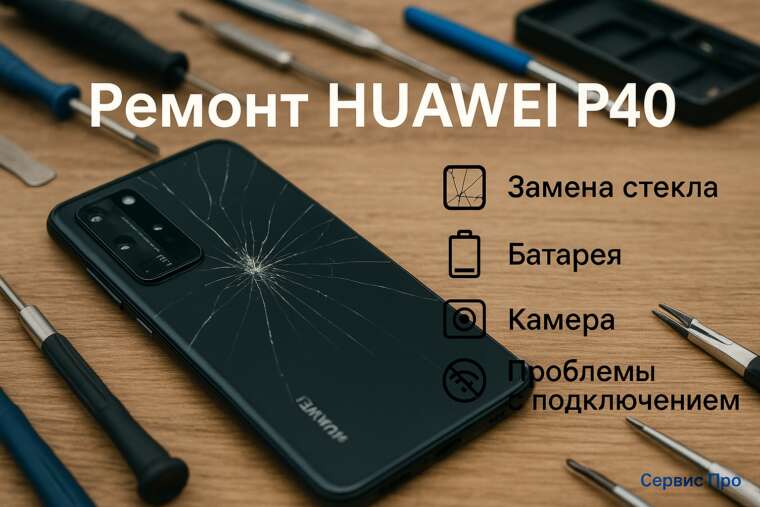 Ремонт телефона Huawei P40 Гомель