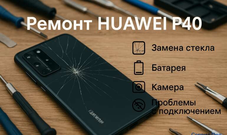 Ремонт телефона Huawei P40 Гомель