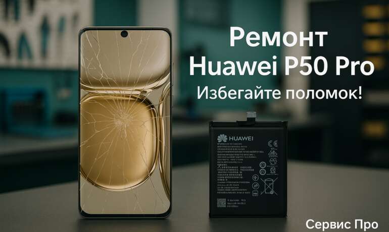 Ремонт Huawei P50 Pro в Гомеле