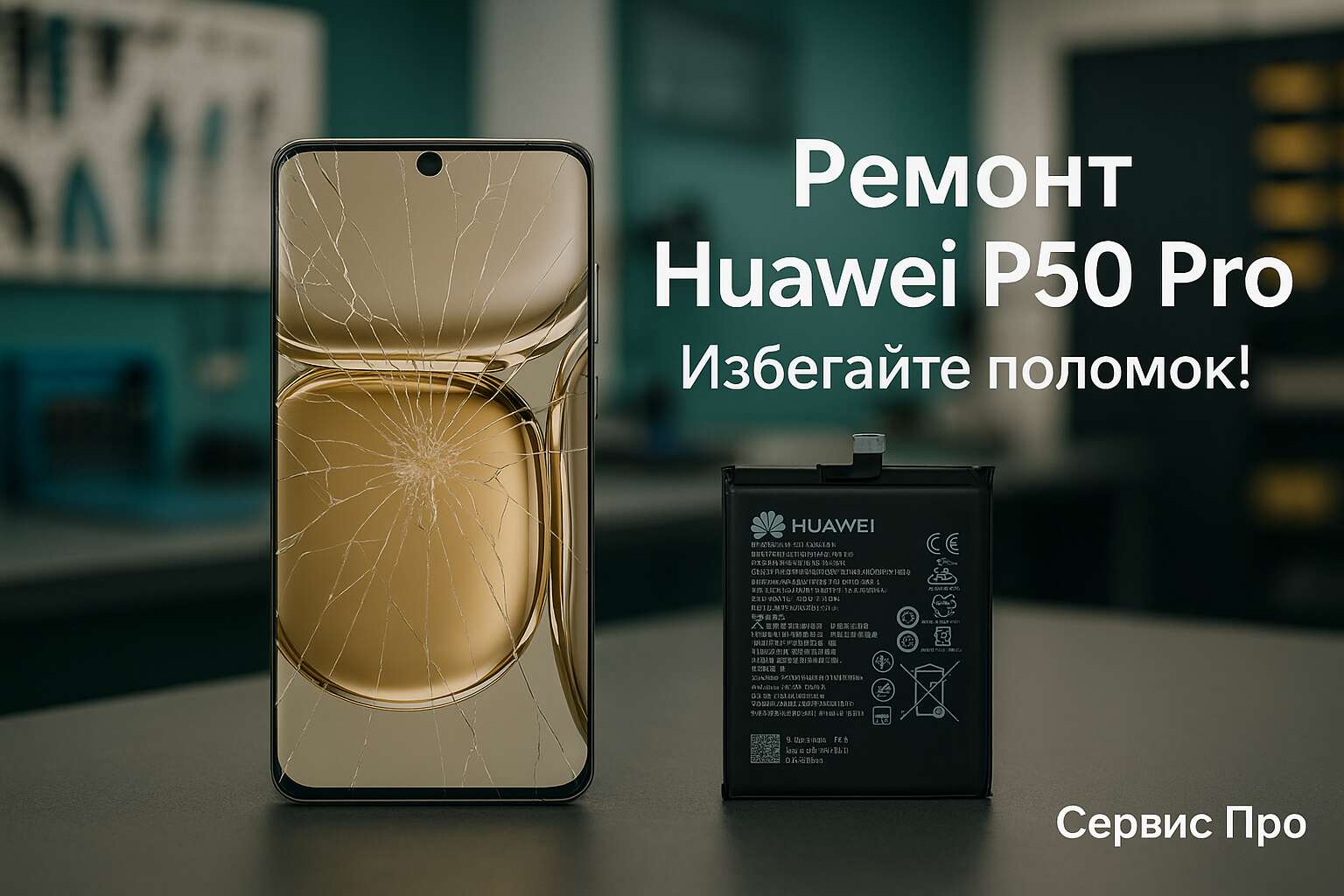 Ремонт Huawei P50 Pro в Гомеле