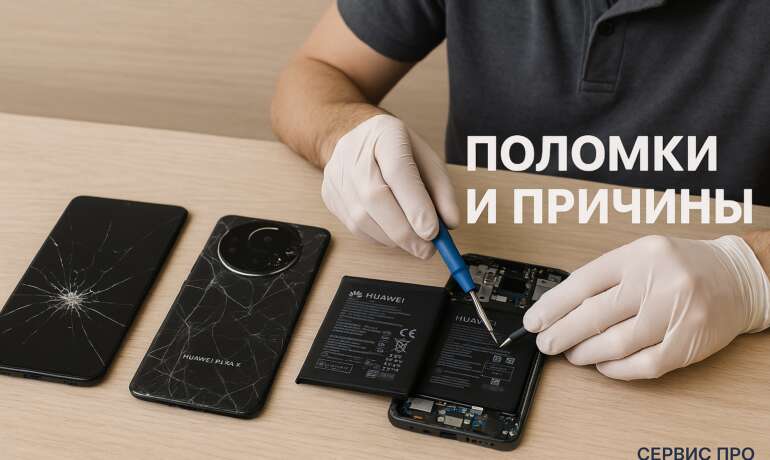Ремонт Huawei Pura X в Гомеле