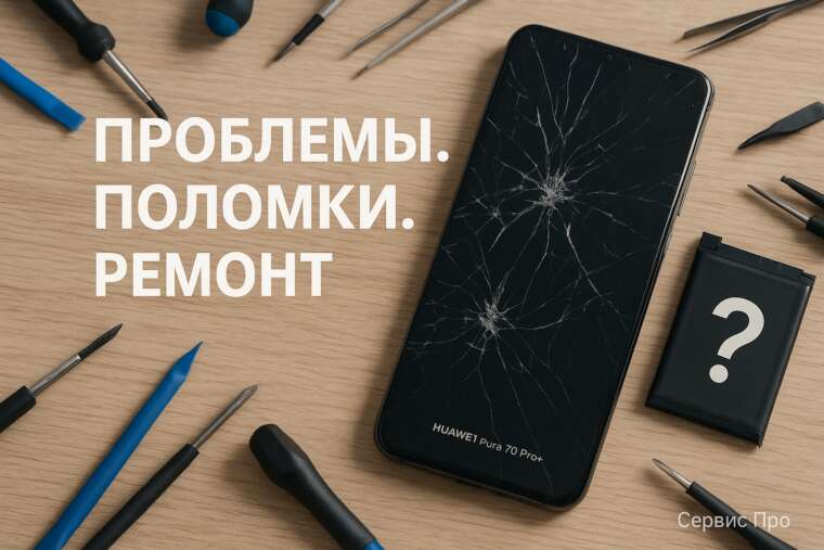 Ремонт Huawei Pura 70 Pro+ в Гомеле