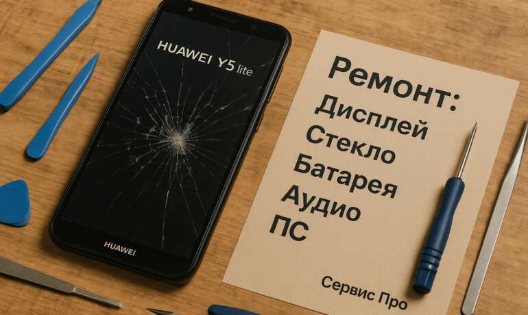Ремонт Huawei Y5 lite в Гомеле
