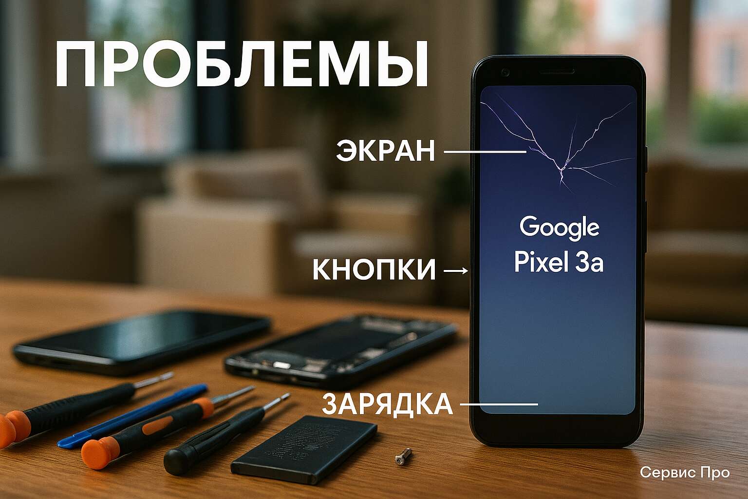 Ремонт Pixel 3a в Гомеле