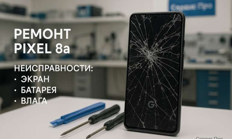 Ремонт Pixel 8a в Гомеле