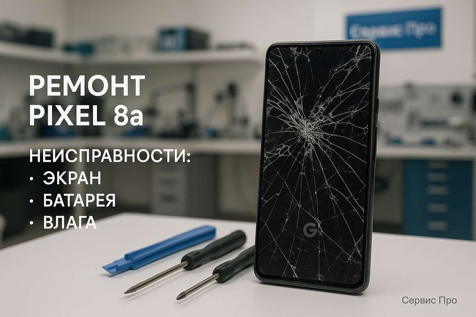 Ремонт Pixel 8a в Гомеле