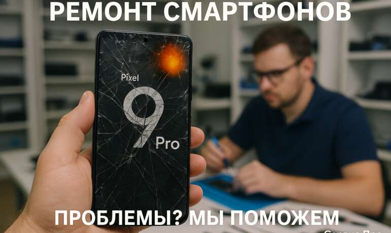 Ремонт Pixel 9 Pro+ в Гомеле